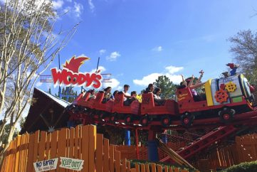 Visit Woody Woodpecker’s Nuthouse Coaster