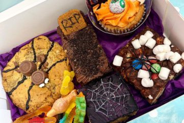 Pick up a Halloween Treat Box